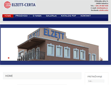 Tablet Screenshot of elzettsu.rs